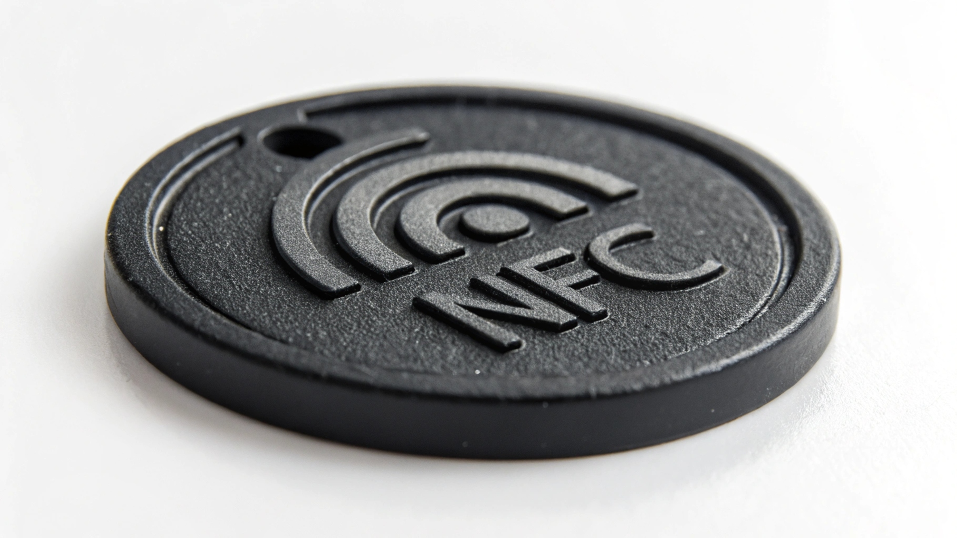 NFC Chip Nahaufnahme